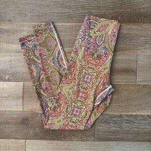 Montce Patterned High Rise Leggings